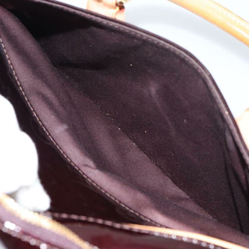 【日本直送】路易威登 Monogram Vernis Summit Drive 手袋 Amarante M93516 LV Auth 160433-21