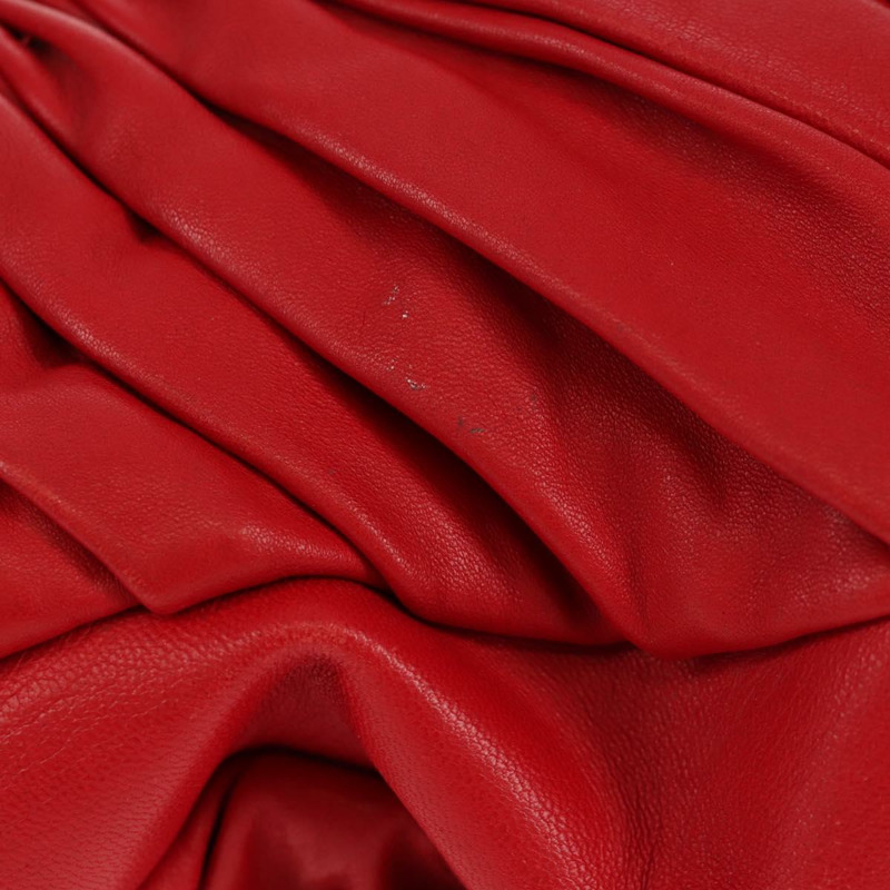 【日本直送】Christian Dior 紅色真皮單肩包，正品 158079V-3