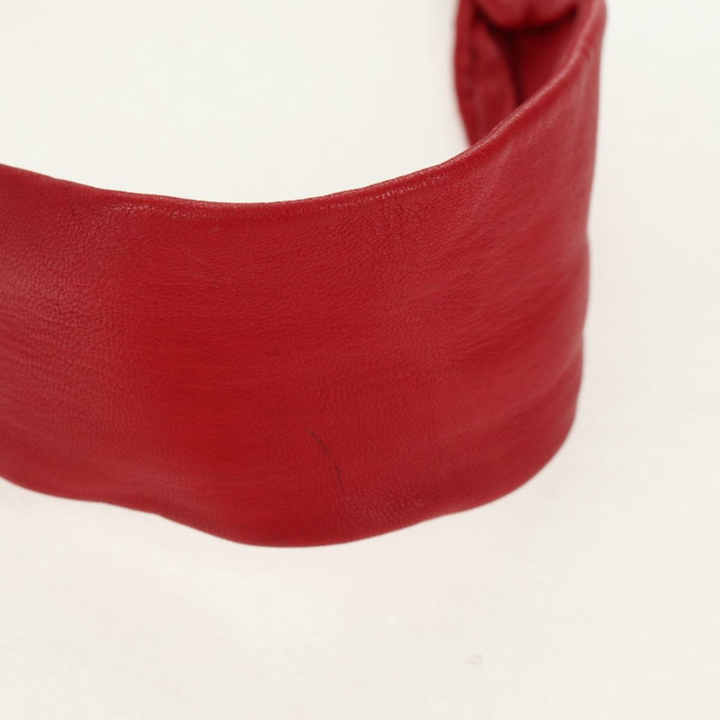 【日本直送】Christian Dior 紅色真皮單肩包，正品 158079V-8