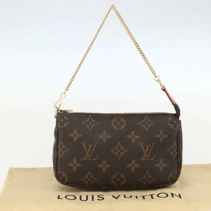 【日本直送】路易威登 Monogram 迷你手拿包配件袋 M58009 LV 正品 159660-11