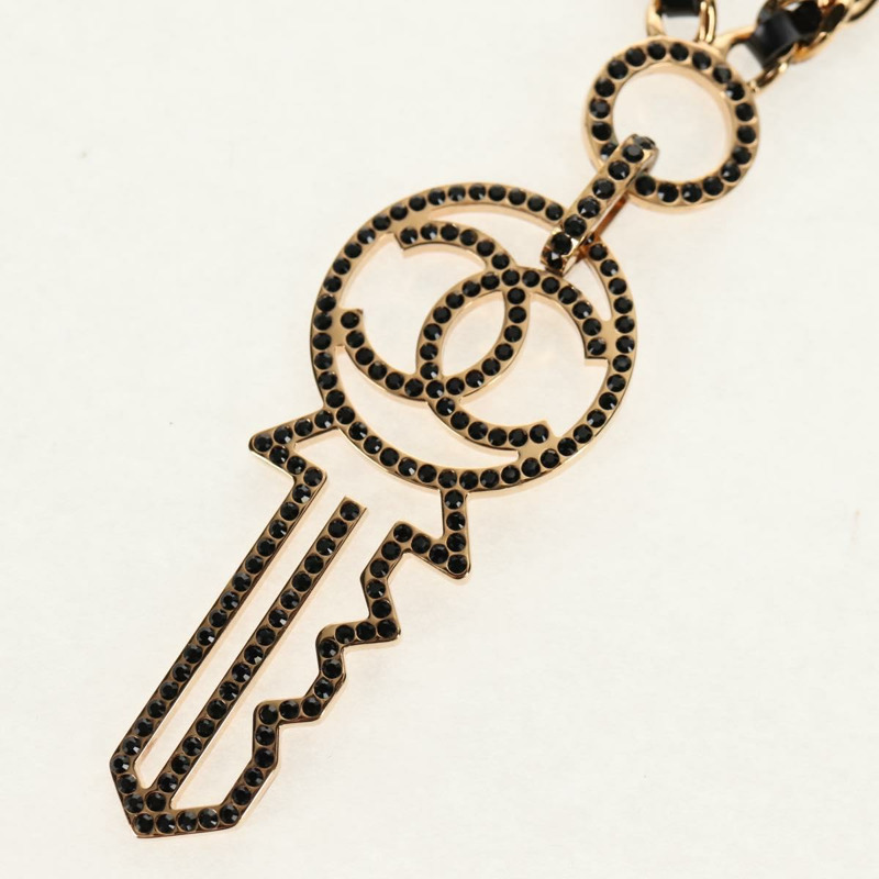 【日本直送】香奈兒 (CHANEL) 金色金屬雙C標誌項鍊，貨號 157977SM-2