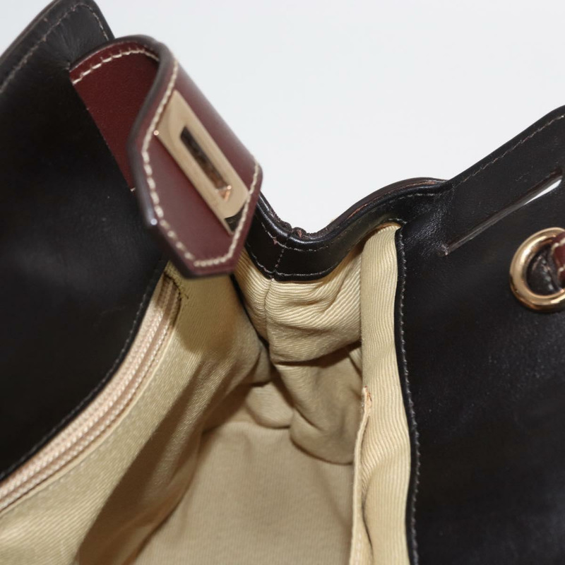 【日本直送】Salvatore Ferragamo Gancini 手提包 拉菲草棕色金色 正品 159234V-20