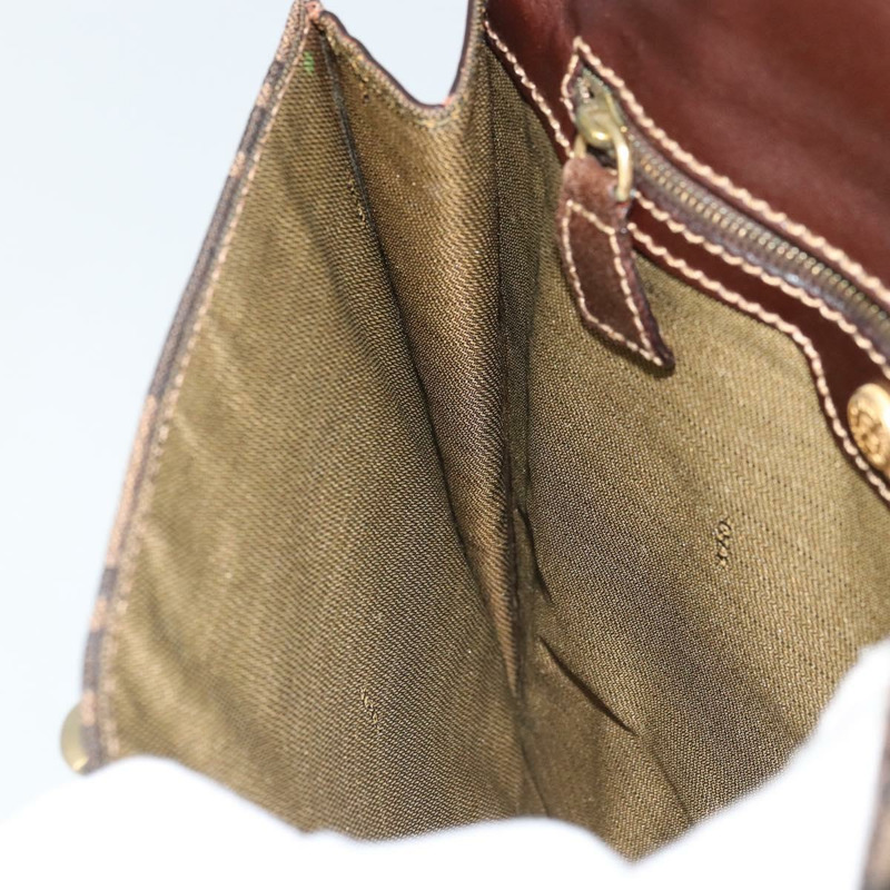 【日本直送】FENDI Zucca帆布手提包 黑色 棕色 正品 159734-20