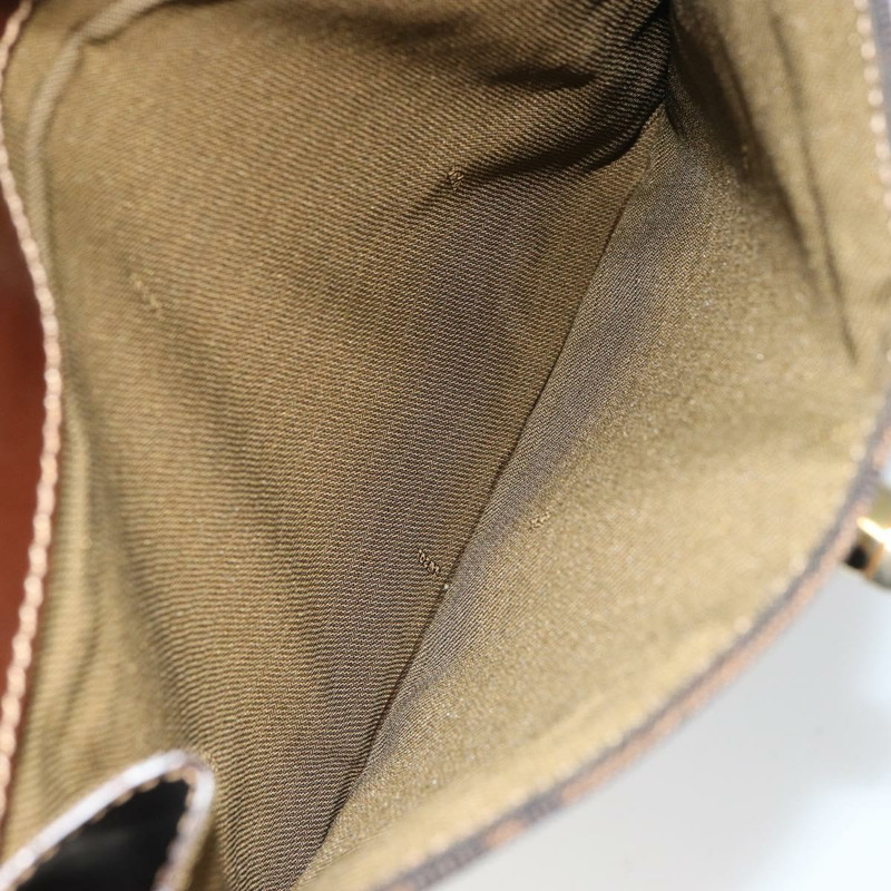 【日本直送】FENDI Zucca帆布手提包 黑色 棕色 正品 159734-23