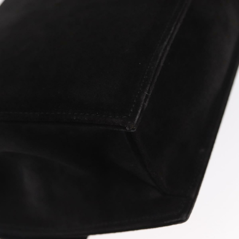【日本直送】CELINE 手提包 麂皮 2way 黑色 金色 Auth 159334-16
