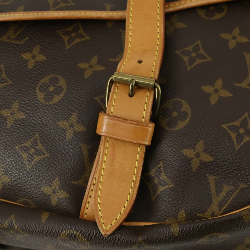 【日本直送】路易威登 Monogram Saumur 43 肩背包 M42252 LV 正品 159000-20