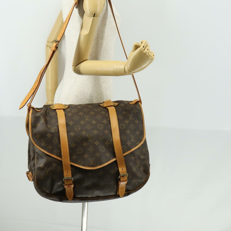 【日本直送】路易威登 Monogram Saumur 43 肩背包 M42252 LV 正品 159000-26