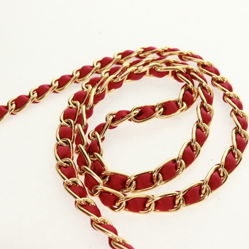 【日本直送】PRADA 尼龍粉紅金色鏈條單肩包 正品 160856V-14