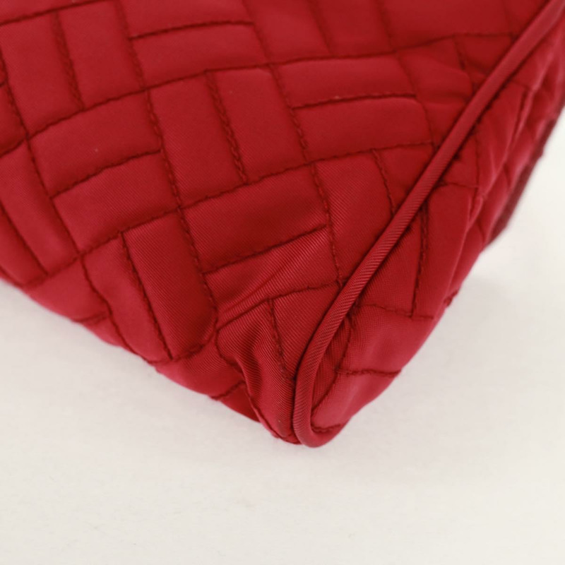 【日本直送】PRADA 尼龍粉紅金色鏈條單肩包 正品 160856V-18