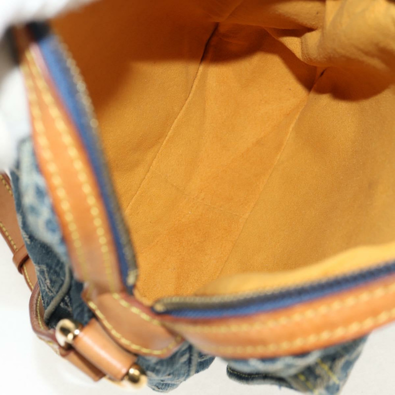 【日本直送】路易威登 Monogram 牛仔布相機包/肩背包 藍色 M95348 LV 正品 160880V-9