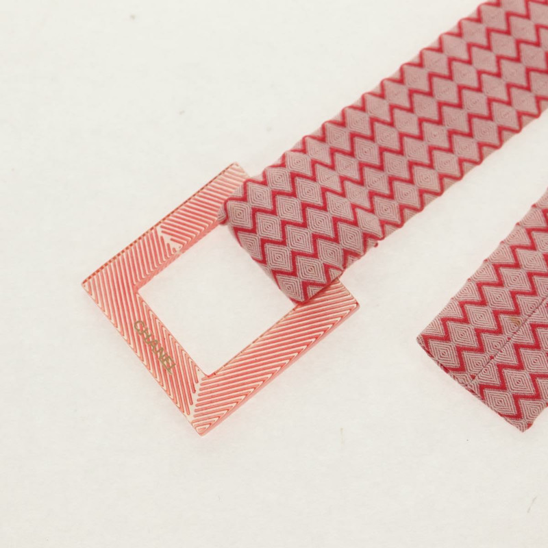 【日本直送】香奈兒 COCO 羈扣羊毛短袖外套，斜紋軟呢紅色，CC 標誌，正品編號 158107M-13