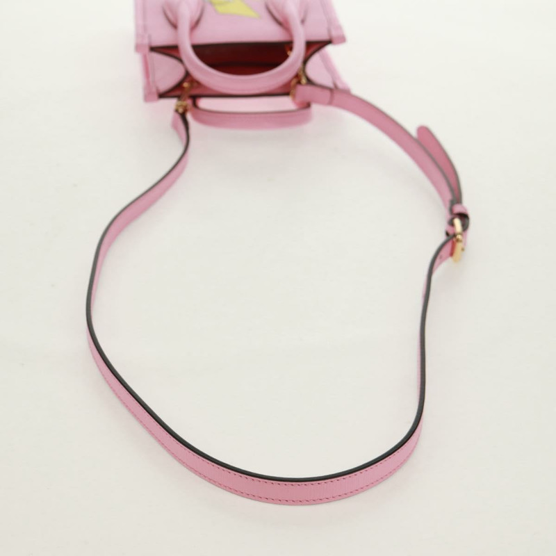 【日本直送】GUCCI 手提包 皮革 兩用 粉金配色 671623 正品 159011M-7