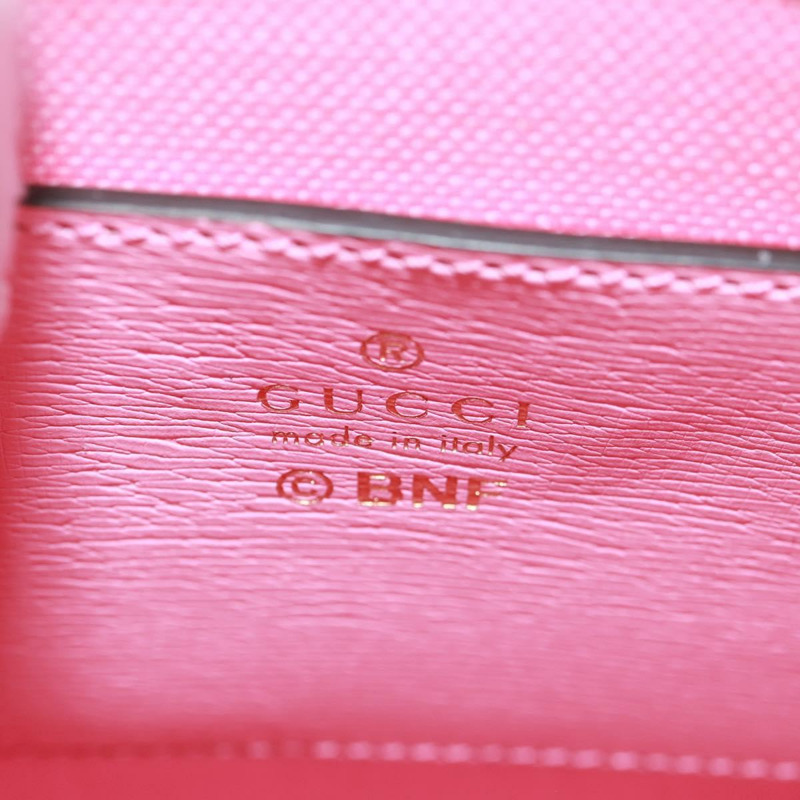 【日本直送】GUCCI 手提包 皮革 兩用 粉金配色 671623 正品 159011M-23