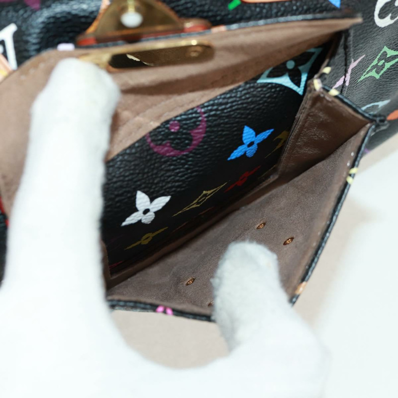 【日本直送】路易威登 Monogram Multicolor Speedy 30 手提包 黑色 M92642 正品 158977V-18