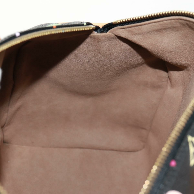 【日本直送】路易威登 Monogram Multicolor Speedy 30 手提包 黑色 M92642 正品 158977V-23