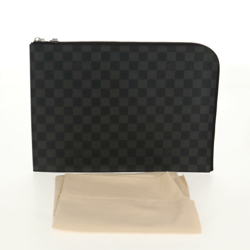 【日本直送】路易威登 Damier 石墨 Pochette Jules GM 手拿包 M41501 正品 159017V-11