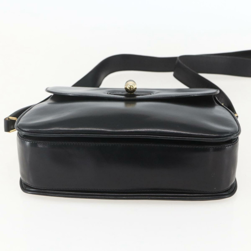 【日本直送】GUCCI 黑色金色皮革單肩包 001 4214 正品 160233-4