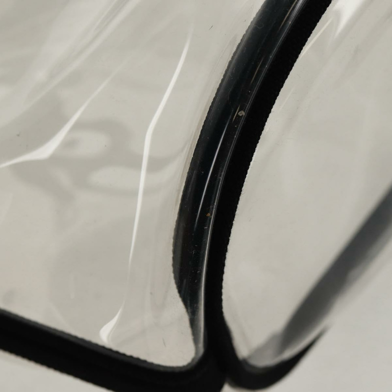 【日本直送】PRADA 手提包 Vinyl 2way Clear Silver Auth ka1045M-16