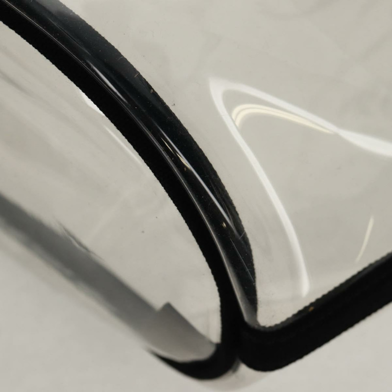 【日本直送】PRADA 手提包 Vinyl 2way Clear Silver Auth ka1045M-17