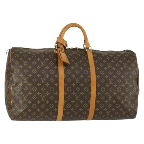 路易威登 Monogram Keepall 60 波士頓包 M41422 LV Auth 160193
