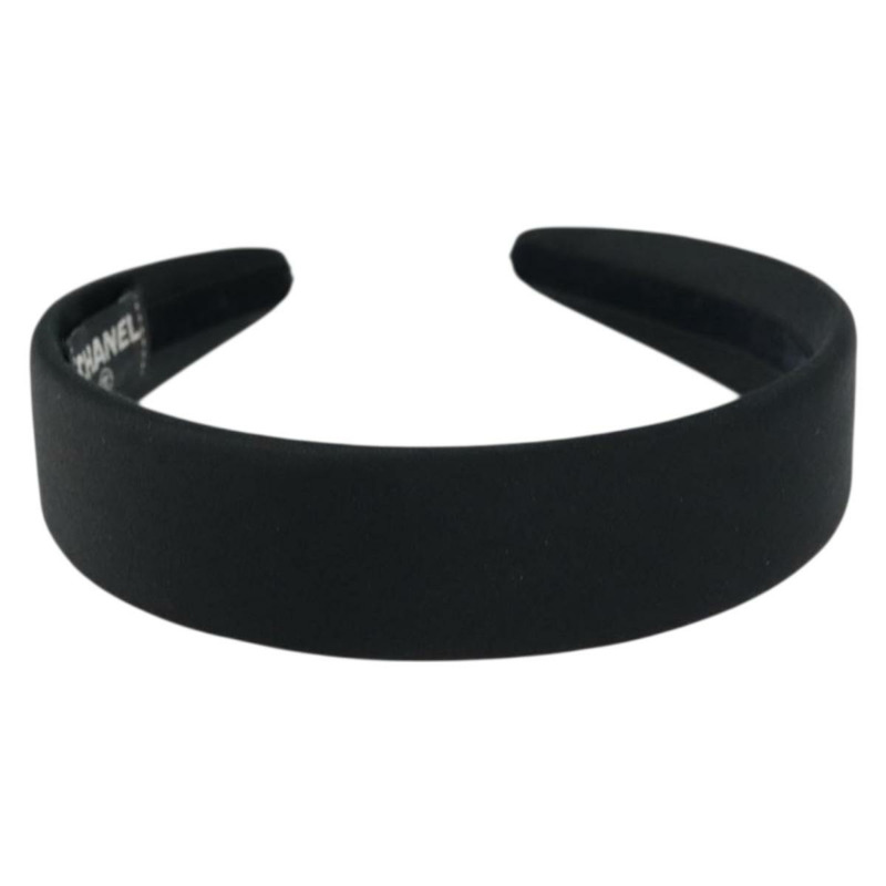 【日本直送】香奈兒 COCO Mark Katyusha 黑色緞面棒球帽 CC 正品 ka1105V-1