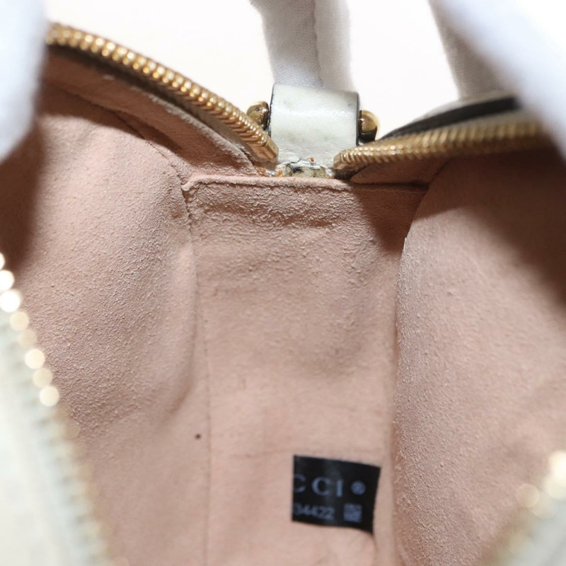 【日本直送】GUCCI GG Marmont Sherry Line 鏈條包 白色 金色 皮革 550618 正品 ka1140-18