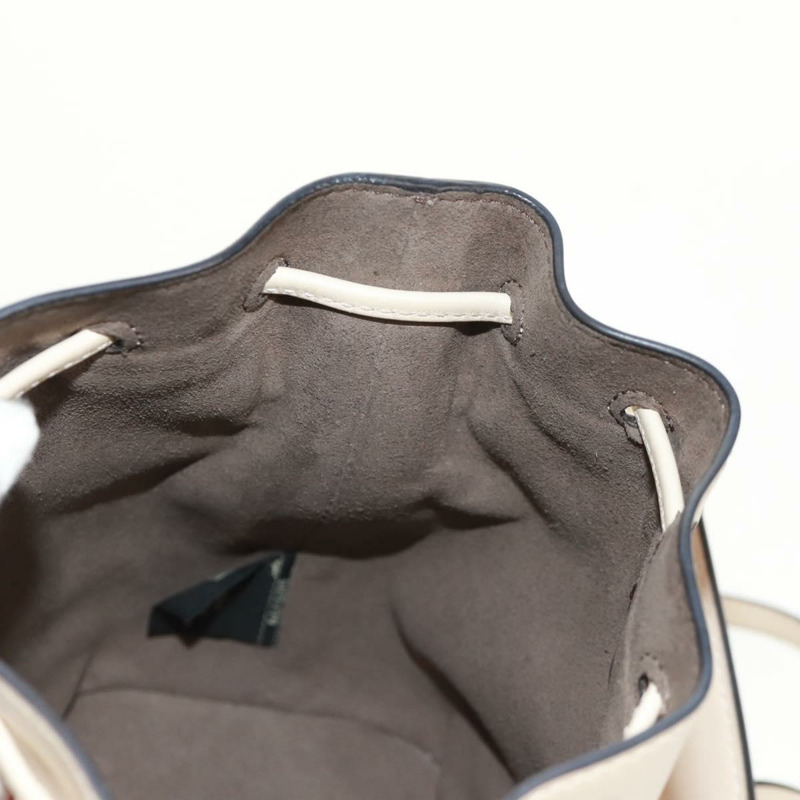 【日本直送】FENDI Zucchino帆布迷你Montrezor手提包，橘色金色，兩用款，正品，貨號159396V-21