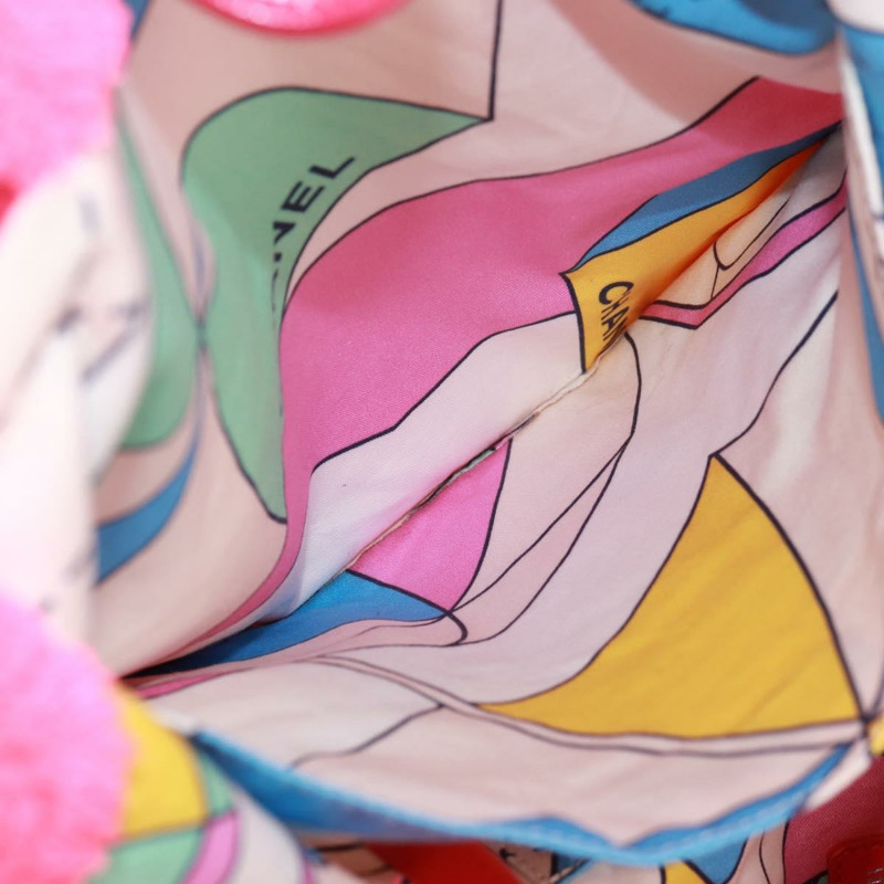 【日本直送】香奈兒 (CHANEL) 絎縫鏈條肩背包，粉紅色/銀色雙C標誌，貨號 160891SAV-25