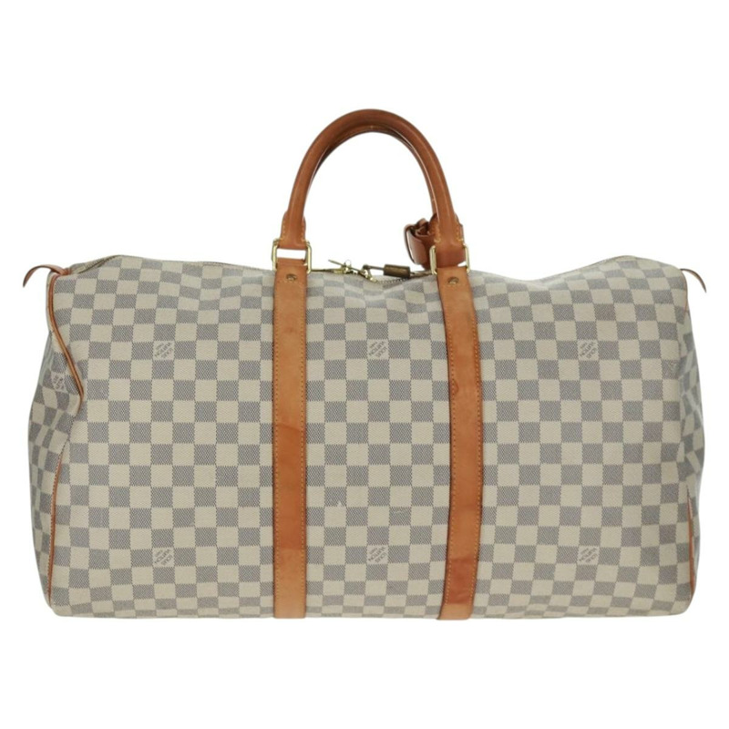 【日本直送】路易威登 Damier Azur Keepall 50 波士頓包 N41430 LV Auth 159533V-1