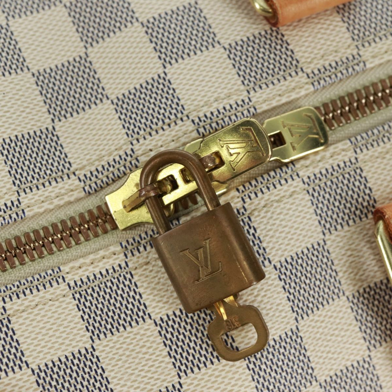 【日本直送】路易威登 Damier Azur Keepall 50 波士頓包 N41430 LV Auth 159533V-9
