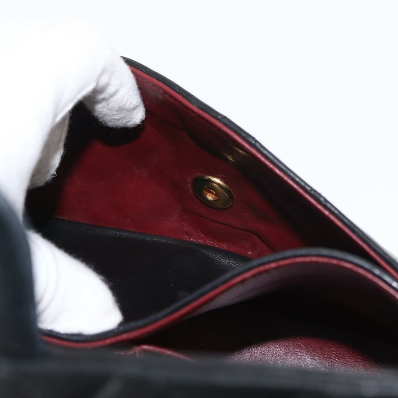 【日本直送】香奈兒鏈條雙蓋絎縫23包，羊皮材質，黑色金色雙C標誌，正品編號158862SM-33