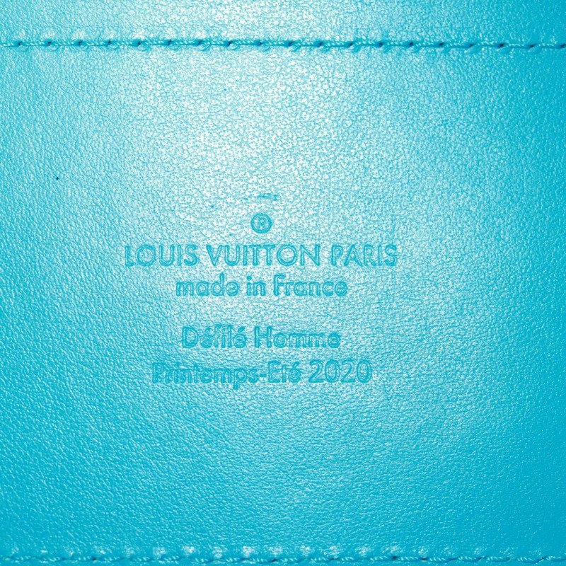 【日本直送】路易威登 Monogram Mesh Soft Trunk Bag 藍色 M45074 LV Auth 160888SAM-19