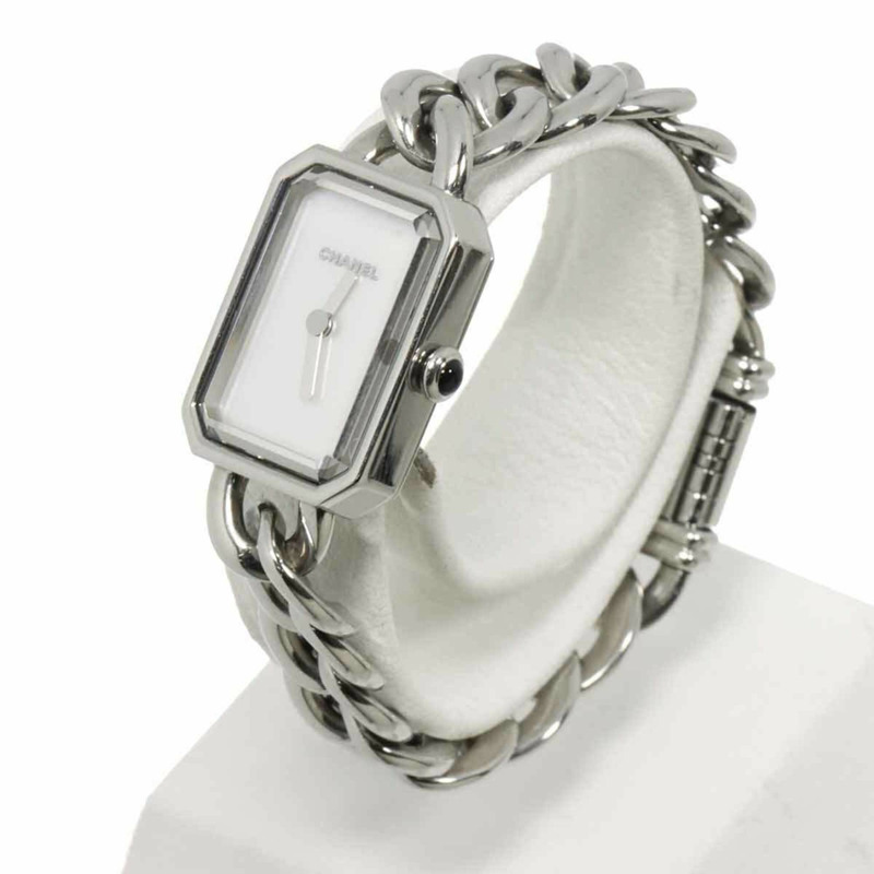 香奈兒 Premiere 22毫米 H3249 女士白色錶殼石英腕錶-1