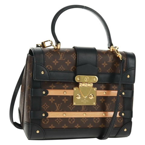 路易威登 Monogram Trianon PM 手提包 M45908 LV 正品 158949SAM