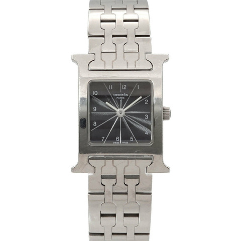 愛馬仕 H Watch HH1 210 女士黑色石英錶