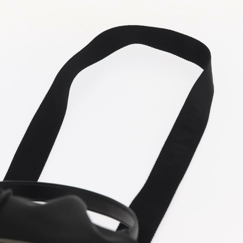 【日本直送】PRADA 尼龍雙肩手提包，黑色銀色，正品，貨號 158945SAM-14