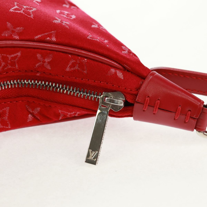 【日本直送】路易威登 Monogram Satin Little Boulogne 手提包 紅色 M92351 正品 BA9469SM-17