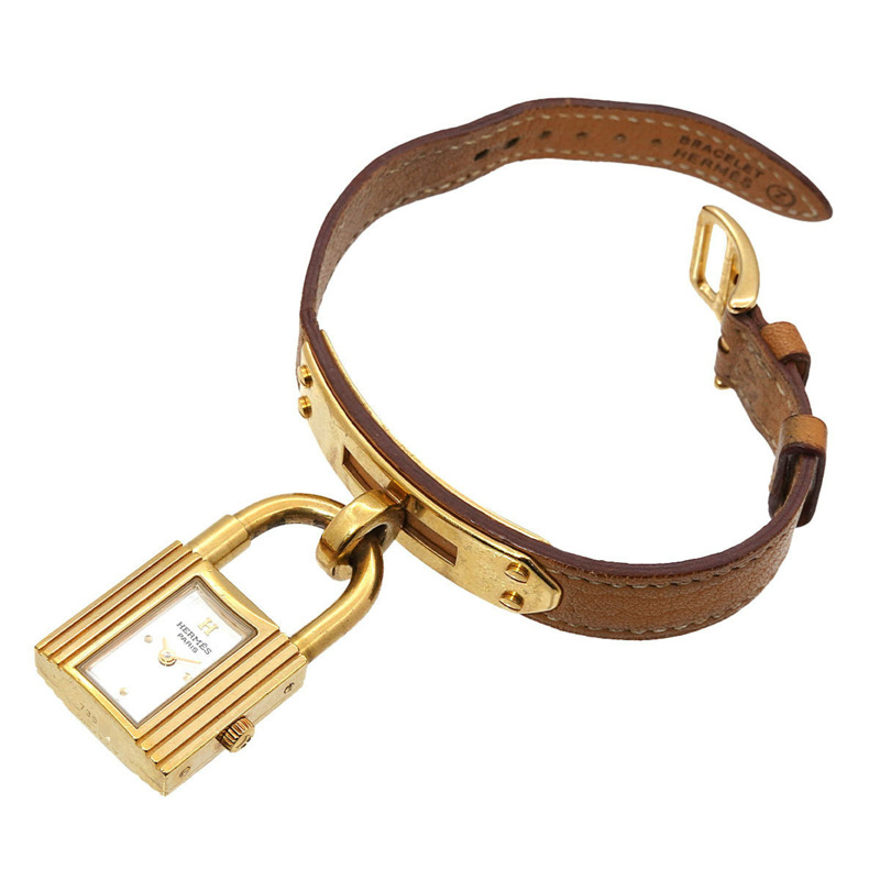 愛馬仕 Kelly 女士腕錶 白色石英錶帶 Cadena-3