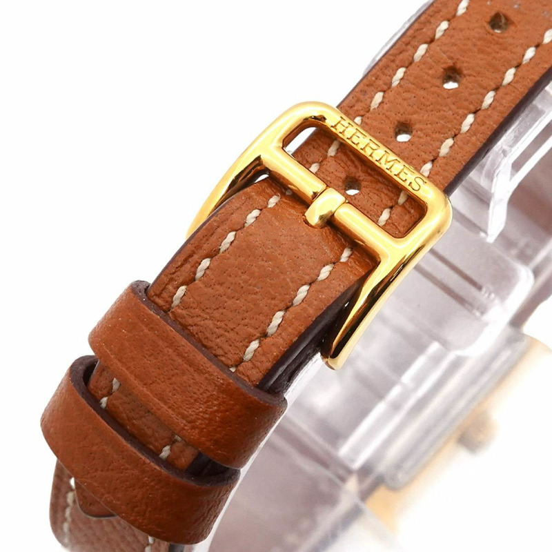 愛馬仕 H Watch Mini HH1 101 女士白色石英錶-6