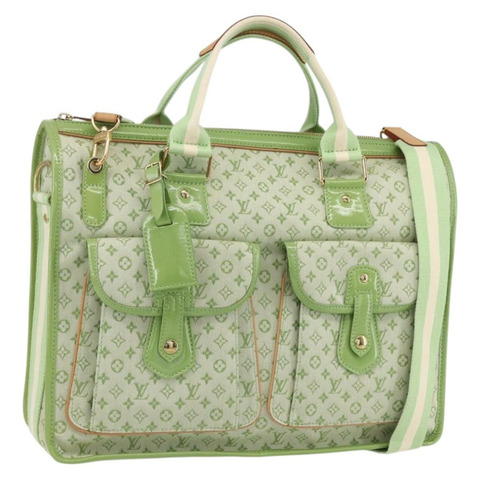 路易威登 (LOUIS VUITTON) 迷你 Sac Marie Kate 48H 手袋 杏仁綠 M92933 LV 正品 159308SV
