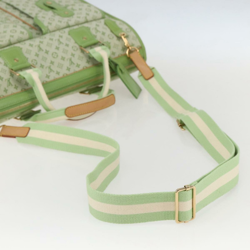 【日本直送】路易威登 (LOUIS VUITTON) 迷你 Sac Marie Kate 48H 手袋 杏仁綠 M92933 LV 正品 159308SV-7