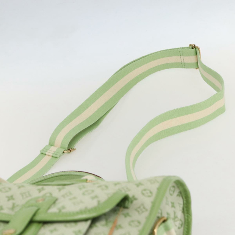 【日本直送】路易威登 (LOUIS VUITTON) 迷你 Sac Marie Kate 48H 手袋 杏仁綠 M92933 LV 正品 159308SV-14