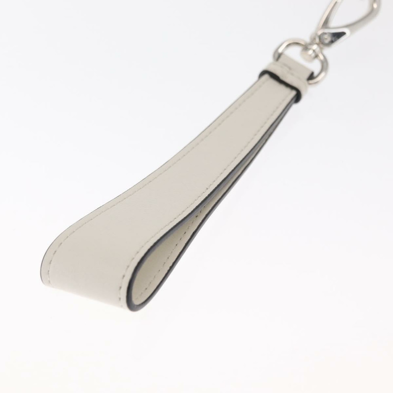 【日本直送】PRADA 銀白色皮革手拿包 正品 159445V-6