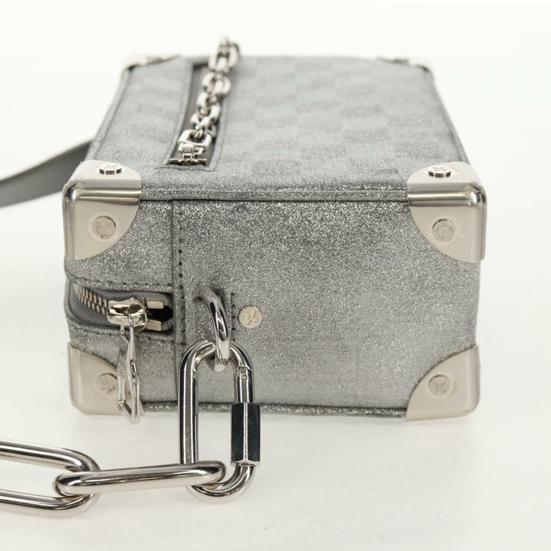 【日本直送】路易威登 Damier 亮片迷你軟箱包 銀色 M59726 LV 正品 158954SAM-3