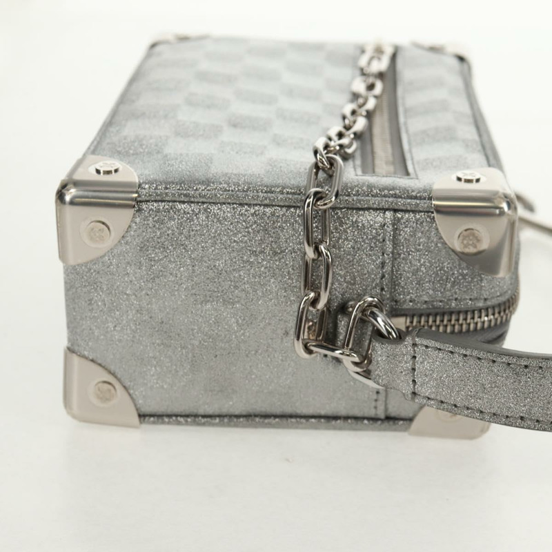 【日本直送】路易威登 Damier 亮片迷你軟箱包 銀色 M59726 LV 正品 158954SAM-4