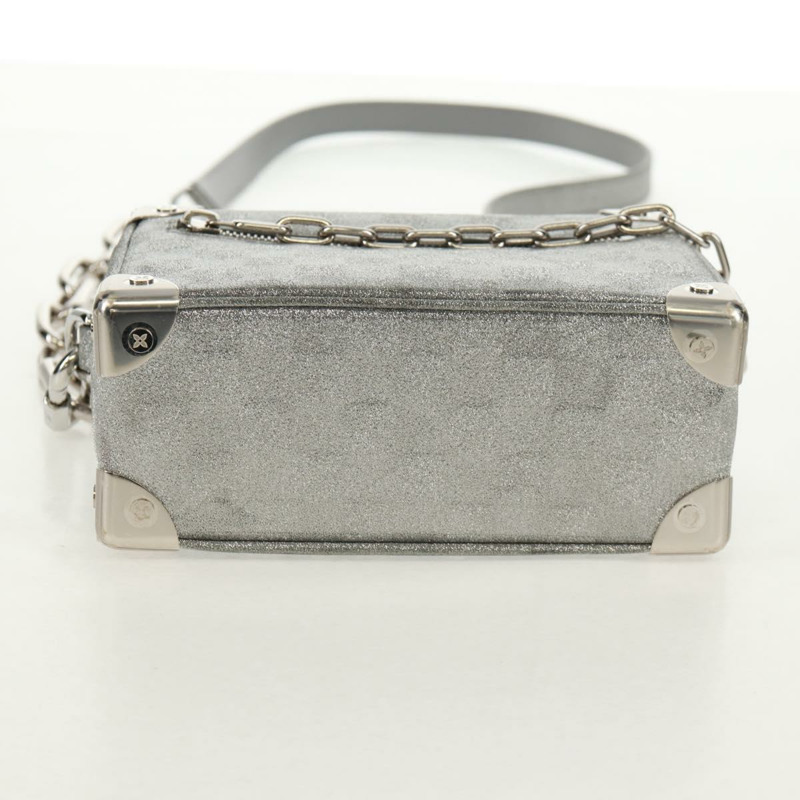 【日本直送】路易威登 Damier 亮片迷你軟箱包 銀色 M59726 LV 正品 158954SAM-5