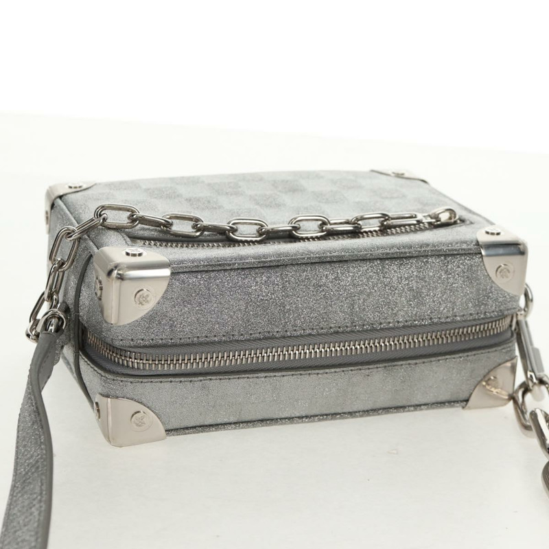 【日本直送】路易威登 Damier 亮片迷你軟箱包 銀色 M59726 LV 正品 158954SAM-6