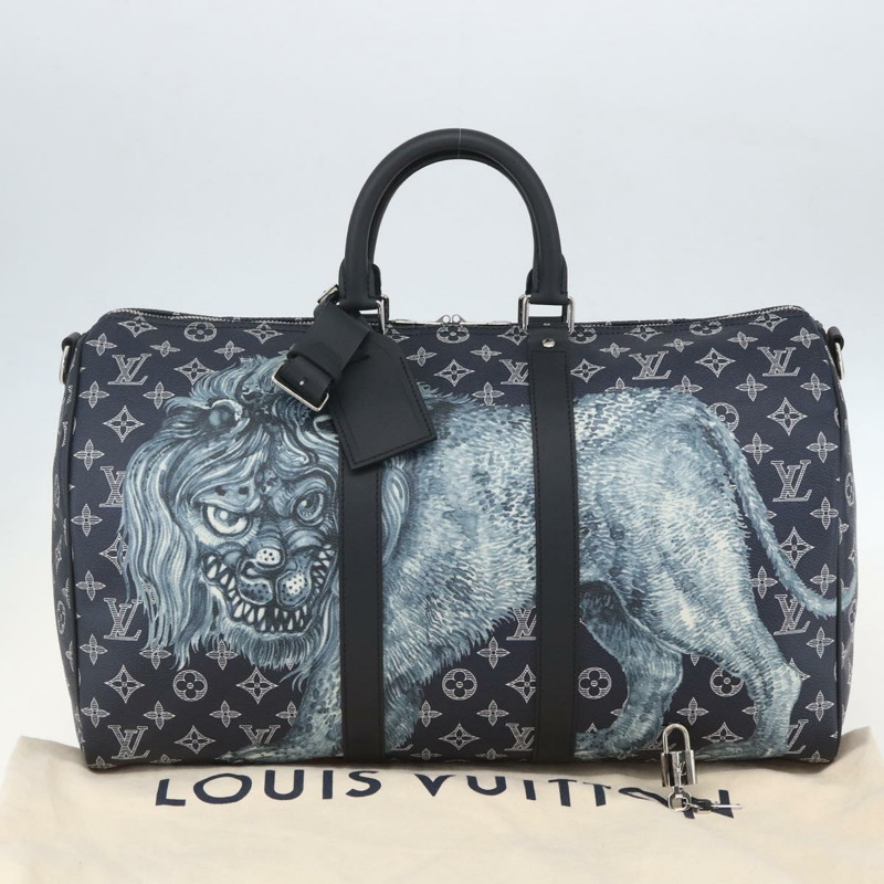 【日本直送】路易威登 Monogram Savanna Keepall Bandouliere 45 旅行包 M54129 正品 159443SM-11