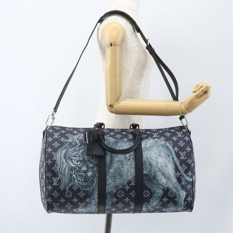 【日本直送】路易威登 Monogram Savanna Keepall Bandouliere 45 旅行包 M54129 正品 159443SM-25