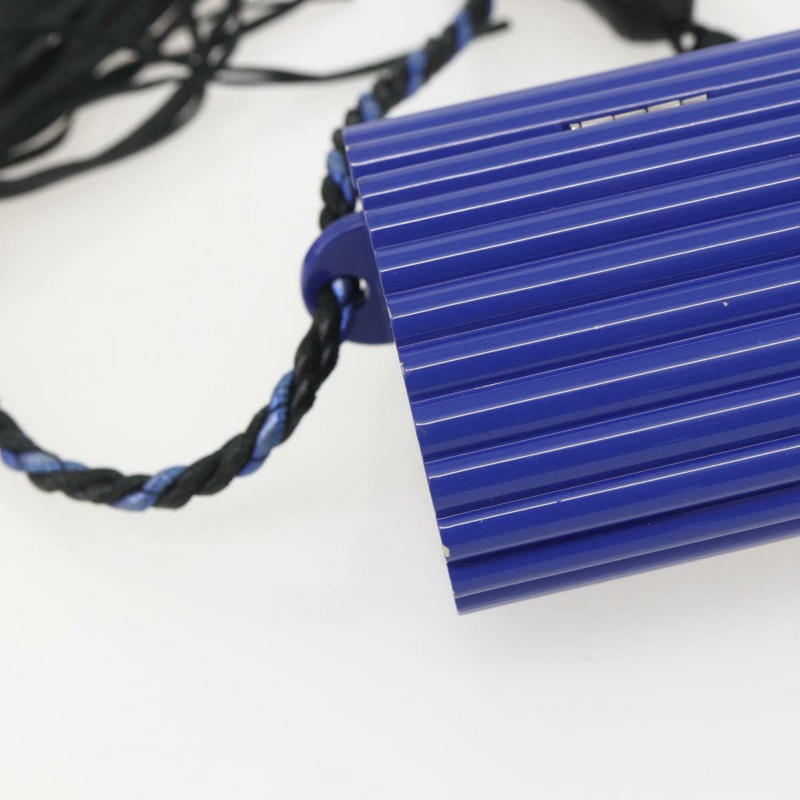 【日本直送】SAINT LAURENT Cassandra 單肩包 塑膠 藍色 正品 159447SAV-16